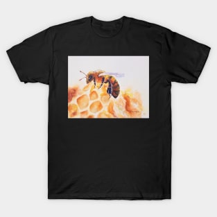 Bee on a Honeycomb T-Shirt